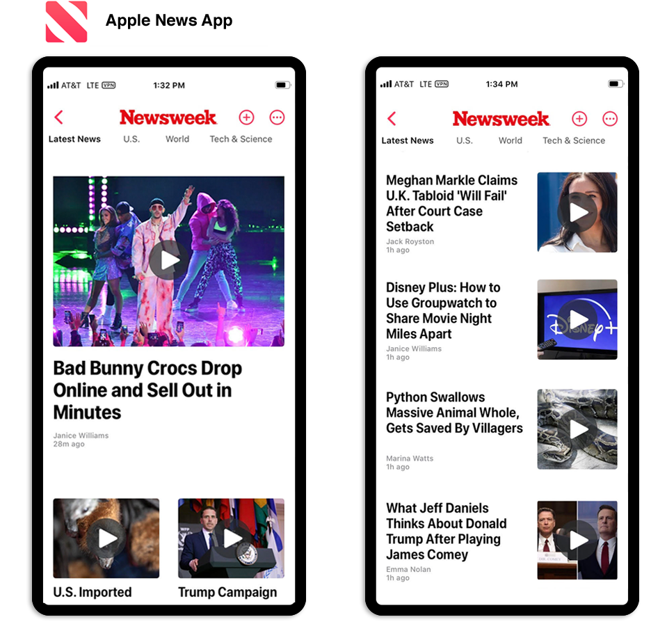 Newsweek Apple News App